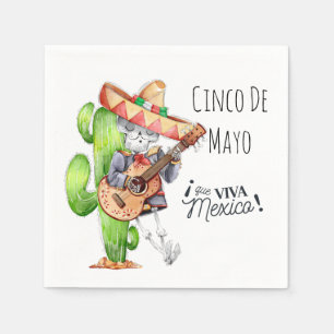 Serviette En Papier Napkins Cinco De Mayo