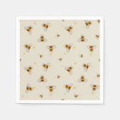 Serviette En Papier Napkins d'abeilles (Devant)
