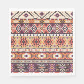 Serviette En Papier Napkins d'artisanat aztèque (Devant)