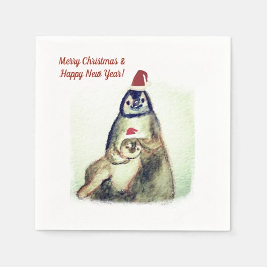 Serviette En Papier Napkins de fête de vacances (Devant)