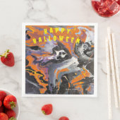 Serviette En Papier Napkins de fête d'Halloween (En situation)