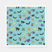 Serviette En Papier Napkins de fête d'Halloween (Devant)