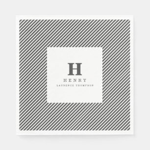 SERVIETTE EN PAPIER NAPKINS DE LA PARTIE DE DIPLÔME INITIALE