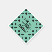 SERVIETTE EN PAPIER NAPKINS DE SCREAM SILENCIEUX (Coin)