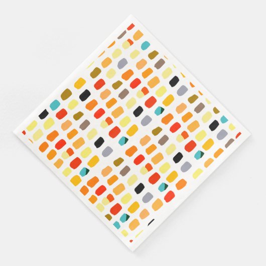 Serviette En Papier Napkins Disco Party (Coin)