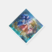 Serviette En Papier Napkins Empire Queen Party (Coin)