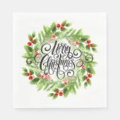 Serviette En Papier Napkins en papier de vacances (Devant)