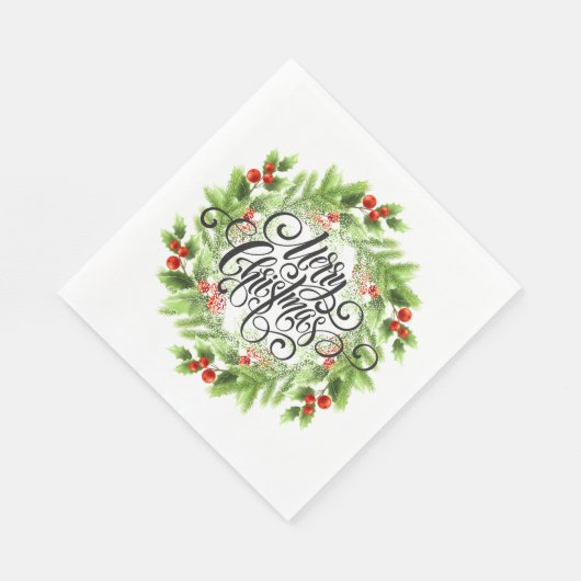 Serviette En Papier Napkins en papier de vacances (Coin)