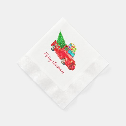 Serviette En Papier Napkins en papier de vacances (Coin)