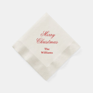 Serviette En Papier Napkins en papier de vacances