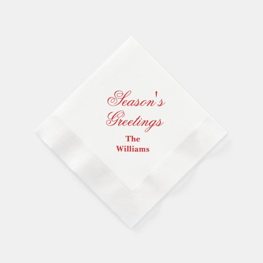 Serviette En Papier Napkins en papier de vacances (Coin)