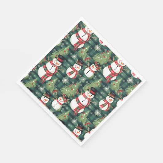 Serviette En Papier Napkins en papier de vacances (Coin)