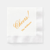 Serviette En Papier Napkins en papier de vacances (Devant)