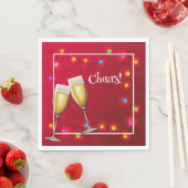 Serviette En Papier Napkins en papier de vacances (En situation)