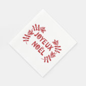 Serviette En Papier Napkins en papier Joyeux Noel (Coin)