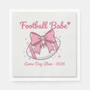 Serviette En Papier Napkins en papier personnalisés pour la fête de fo