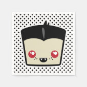 Serviette En Papier Napkins Kawaii Dracula (Devant)