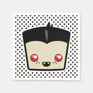 Serviette En Papier Napkins Kawaii Dracula