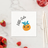 Serviette En Papier Napkins Little Cutie (En situation)