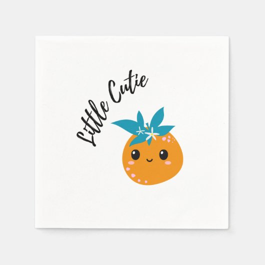 Serviette En Papier Napkins Little Cutie (Devant)