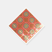 Serviette En Papier Napkins Mandala Art Paper (Coin)