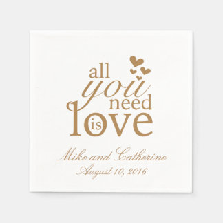 Serviette En Papier Napkins mariage