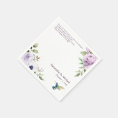 Serviette En Papier Napkins Mariage chrétien - Chanson de Salomon (Coin)