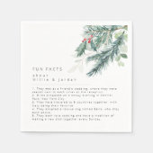 Serviette En Papier Napkins Mariage moderne (Devant)