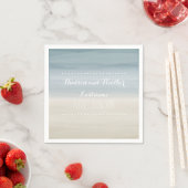 Serviette En Papier Napkins Mariage Ombre Shore (En situation)