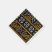 Serviette En Papier Napkins Motif africain (Coin)