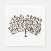 Serviette En Papier Napkins Orchestra Party (Devant)