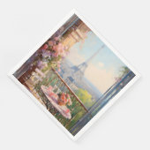 Serviette En Papier Napkins Papier Paris (Coin)