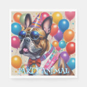 Serviette En Papier Napkins Party Animal Party (Devant)