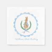 Serviette En Papier Napkins Peter Rabbit Party (Devant)