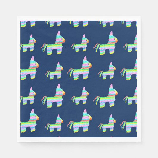 Serviette En Papier Napkins Pinata Party (Devant)