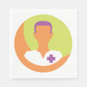 Serviette En Papier Napkins pour homme Médicale (Devant)