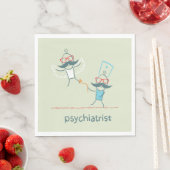 Serviette En Papier Napkins psychiatre (En situation)