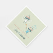 Serviette En Papier Napkins psychiatre (Coin)