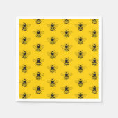 Serviette En Papier Napkins Queen Bee Motif Party (Devant)