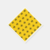 Serviette En Papier Napkins Queen Bee Motif Party (Coin)