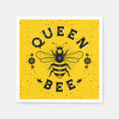 Serviette En Papier Napkins Queen Bee Party (Devant)