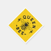 Serviette En Papier Napkins Queen Bee Party (Coin)