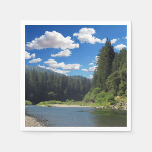 Serviette En Papier Napkins Richardson Grove California