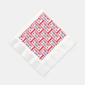 SERVIETTE EN PAPIER NAPKINS TRUMP 2024 (Coin)