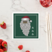 Serviette En Papier Napkins Vintage Santa Claus (En situation)