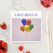 Serviette En Papier Naples à ballets (En situation)