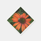Serviette En Papier Naples à fleurs de cône (Coin)