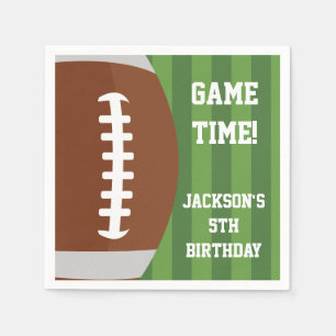 Serviette En Papier Naples À Thème De Football   Marchandises de la pa