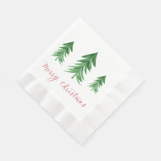 Serviette En Papier Naples Arbre de Noël