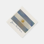 Serviette En Papier Naples Argentine Flag Party (Coin)